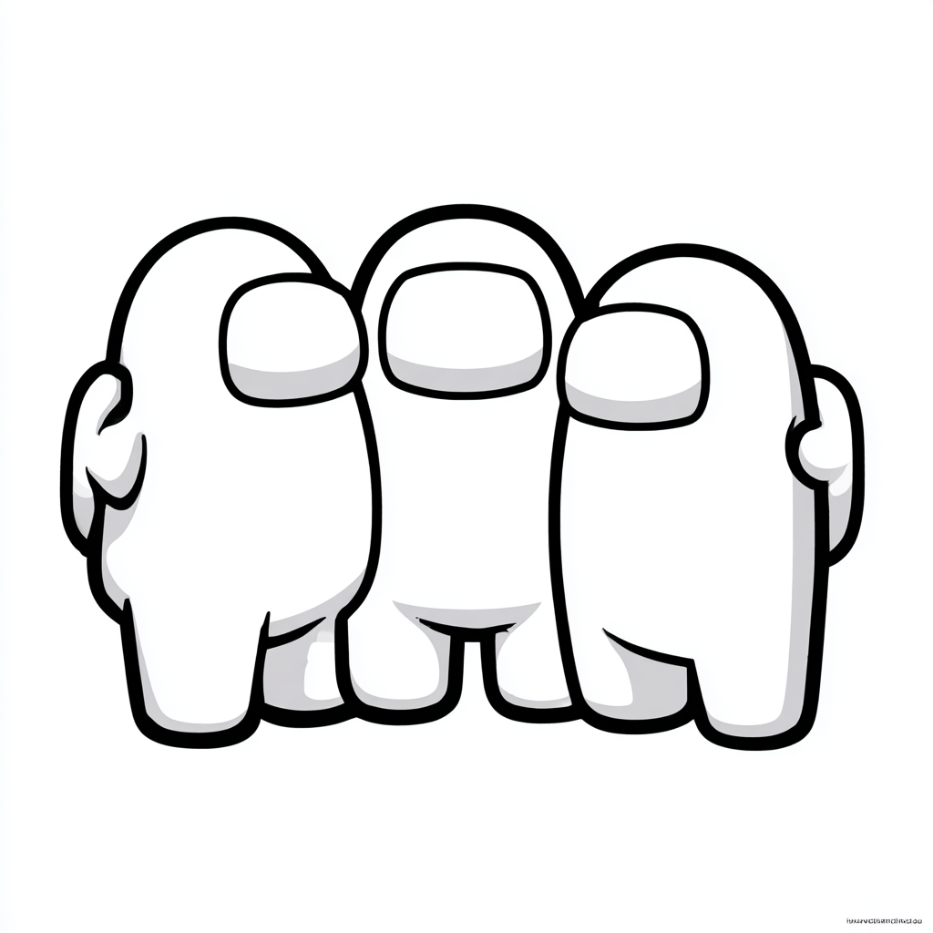 Among Us coloring pages