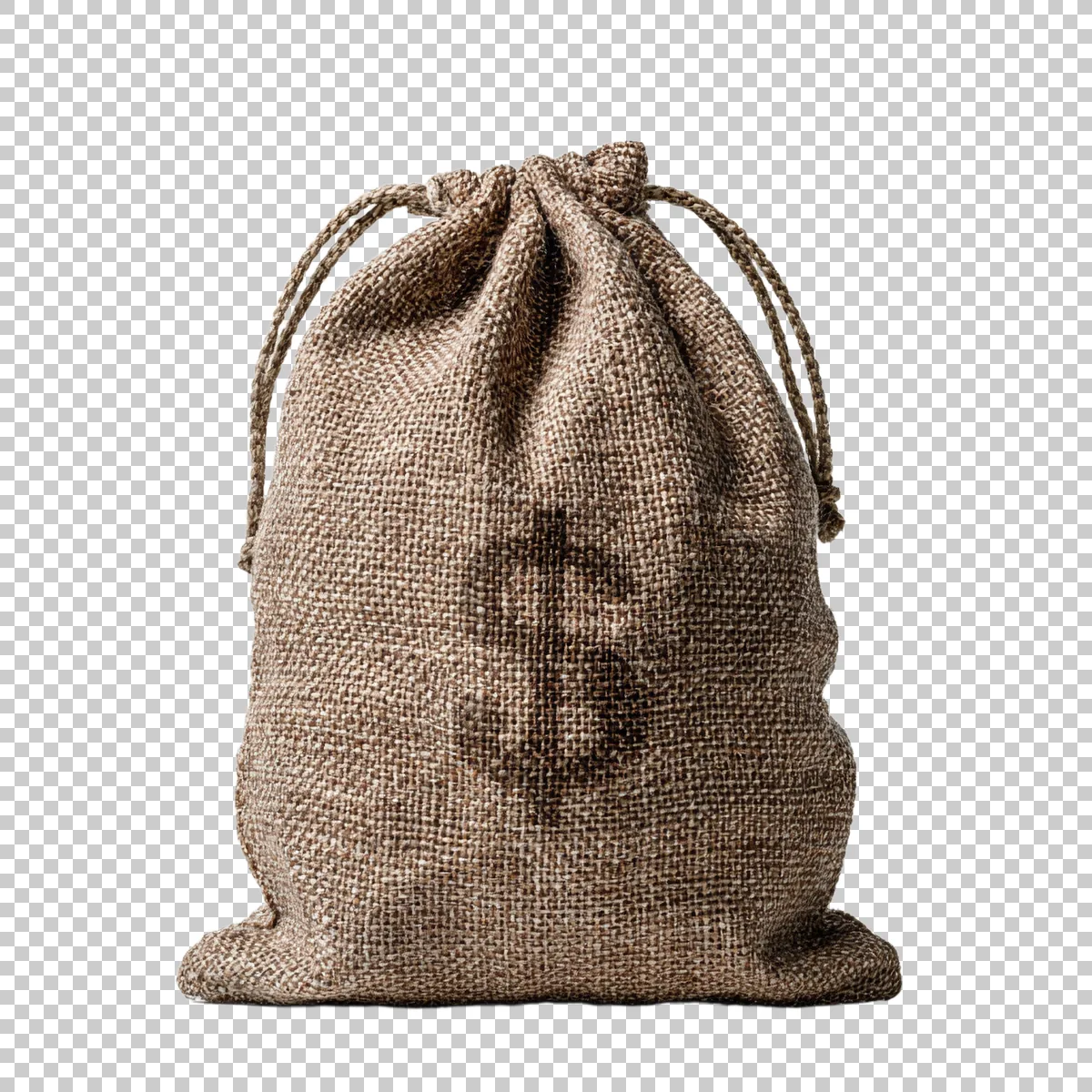 Burlap Sack Full Of Cash And Gold Coins Front V Cd5ed53c-eb8e-42bf-94e1-71a195233bd1 0 H transparent PNG