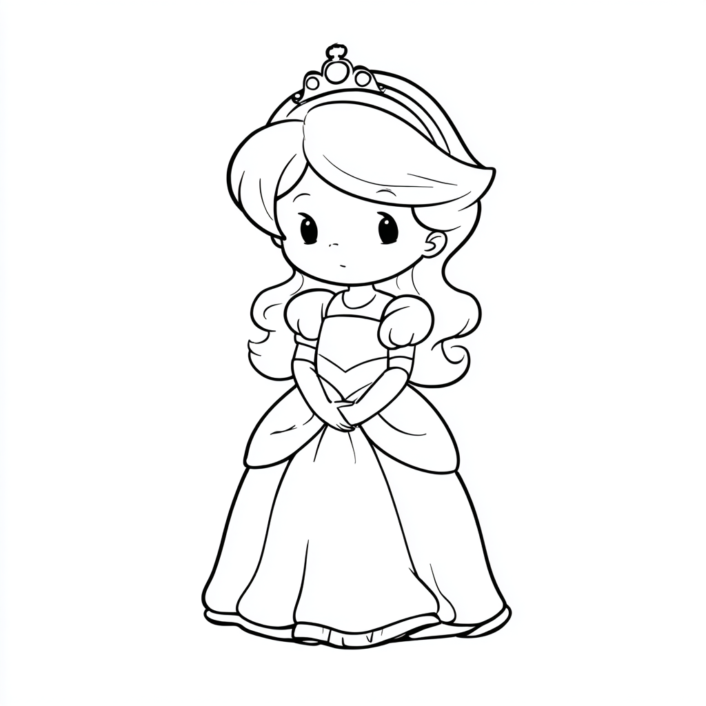 Princess coloring pages