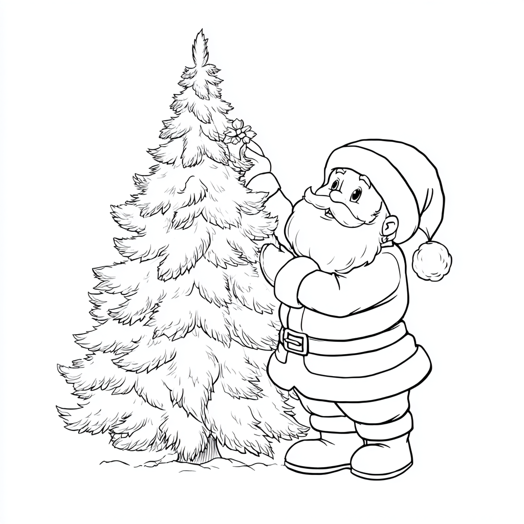 Santa Claus coloring pages