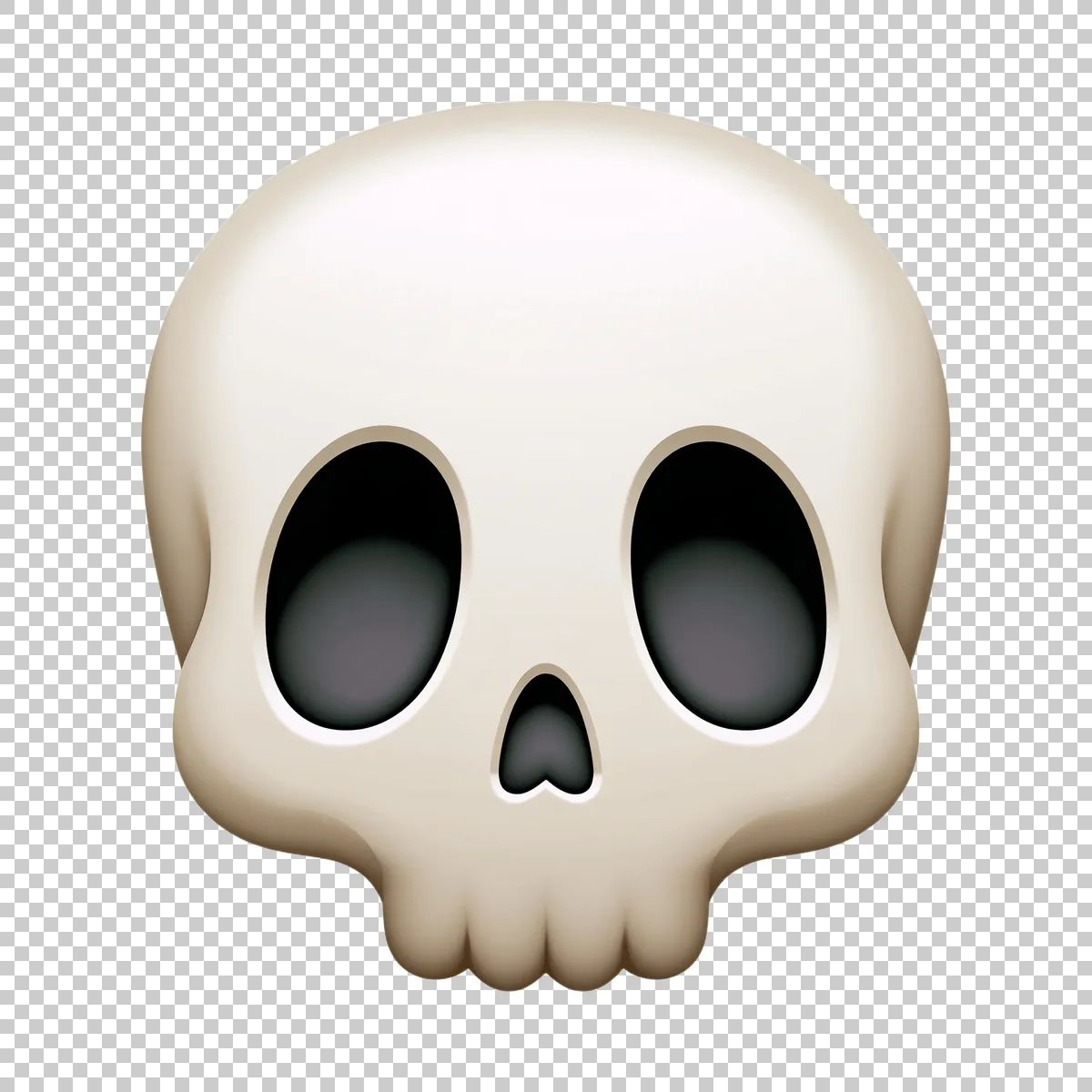 Cute Rounded Skull With Oversized Eye Sockets 0e08255c-e2d5-40fa-b42b-bf3c096a8103 3 H transparent PNG